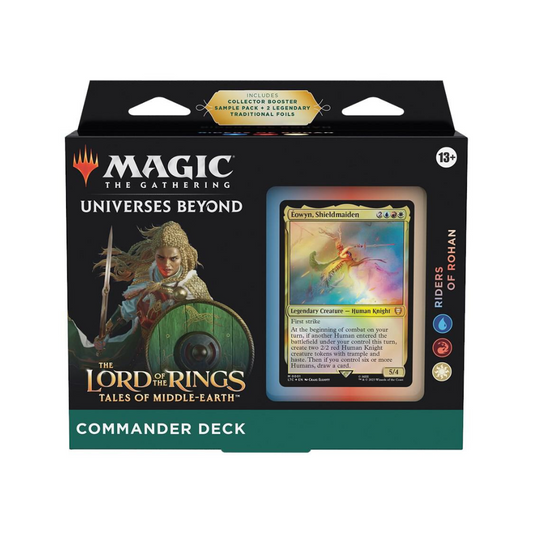 The Lord of the Rings: Tales of Middle-earth Commander Deck - Riders of Rohan - Commander