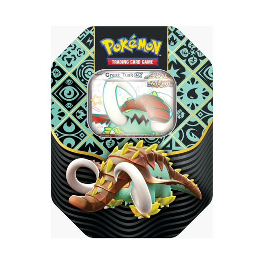 Paldean Fates International Tin [Great Tusk ex]